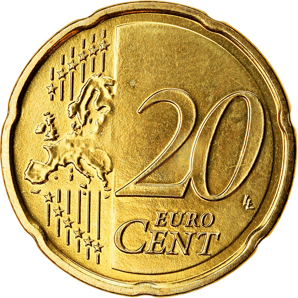 Malte, 20 Euro Cent, 2015, SPL, Laiton