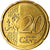 Malta, 20 Euro Cent, 2015, MS(63), Brass