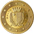 Malta, 50 Euro Cent, 2015, MS(63), Brass
