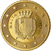 Malta, 50 Euro Cent, 2015, MS(63), Brass