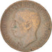 ITALY, 10 Centesimi, 1934, Rome, KM #60, VF(30-35), Bronze, 23, 5.36