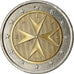 Malte, 2 Euro, 2015, SPL, Bi-Metallic