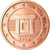 Malta, 2 Euro Cent, 2016, SPL, Acciaio placcato rame