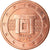 Malta, 5 Euro Cent, 2016, SPL, Acciaio placcato rame