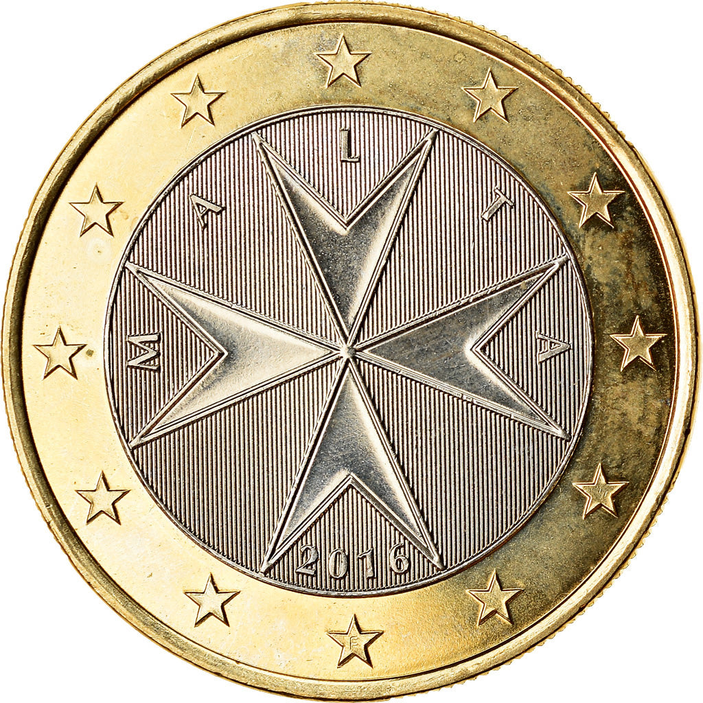Malta, Euro, 2016, UNC-, Bi-Metallic