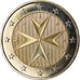 Malta, 2 Euro, 2016, MS(63), Bimetálico