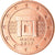 Malta, Euro Cent, 2017, SPL, Acciaio placcato rame