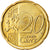 Latvia, 20 Euro Cent, 2014, SPL, Laiton
