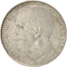 ITALY, 50 Centesimi, 1921, Rome, KM #61.1, AU(50-53), Nickel, 24, 6.01