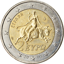 Grecia, 2 Euro, 2003, SPL-, Bi-metallico, KM:188