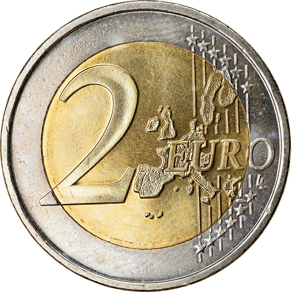 Grecia, 2 Euro, 2003, SPL-, Bi-metallico, KM:188