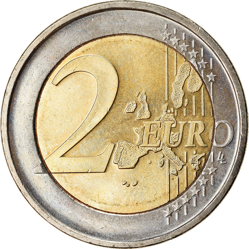 Grecia, 2 Euro, 2005, SPL-, Bi-metallico, KM:188