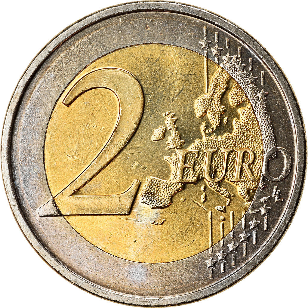 Griechenland, 2 Euro, 2008, UNZ, Bi-Metallic, KM:215