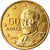 Griechenland, 50 Euro Cent, 2009, UNZ, Messing, KM:213