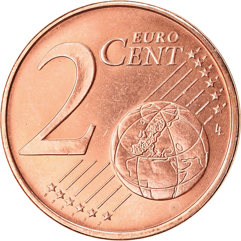 Grecja, 2 Euro Cent, 2016, MS(64), Miedź platerowana stalą
