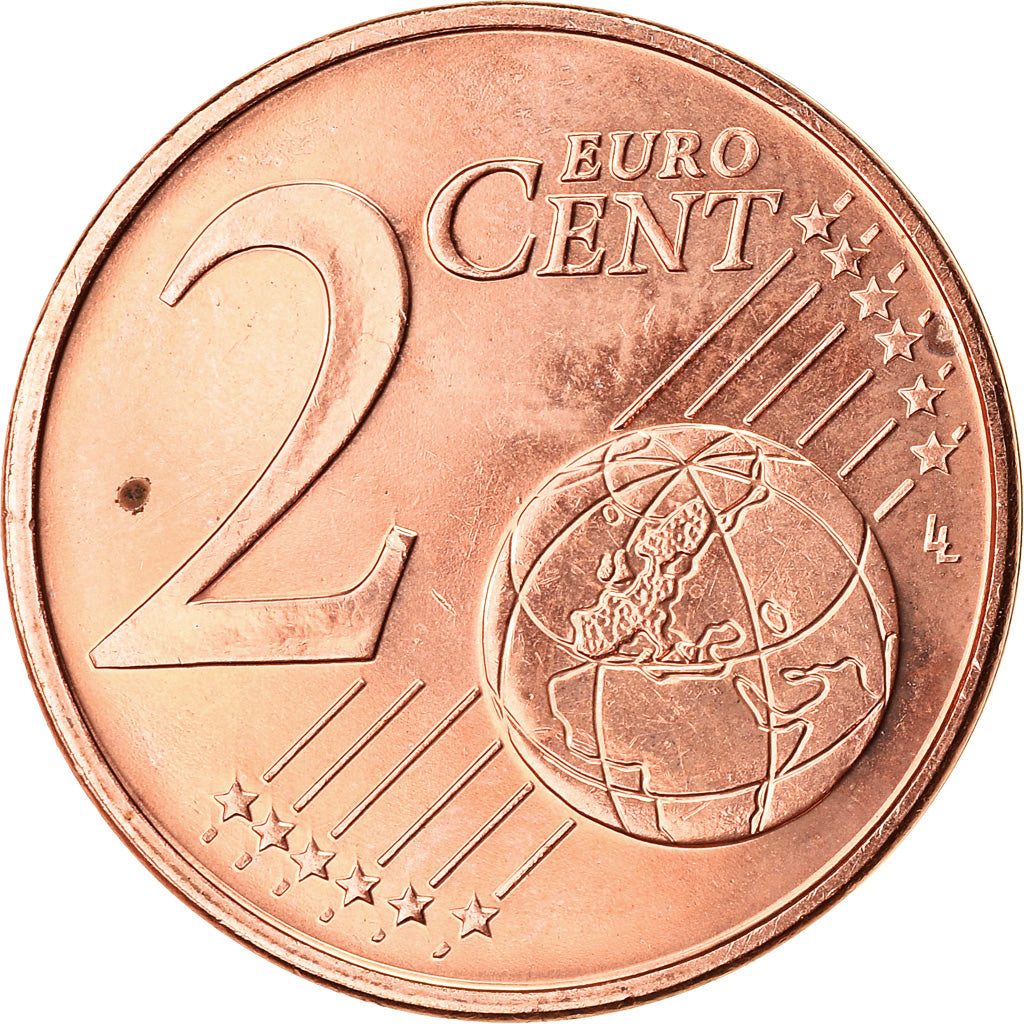 Griechenland, 2 Euro Cent, 2017, UNZ+, Copper Plated Steel