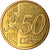 Grécia, 50 Euro Cent, 2016, MS(64), Latão