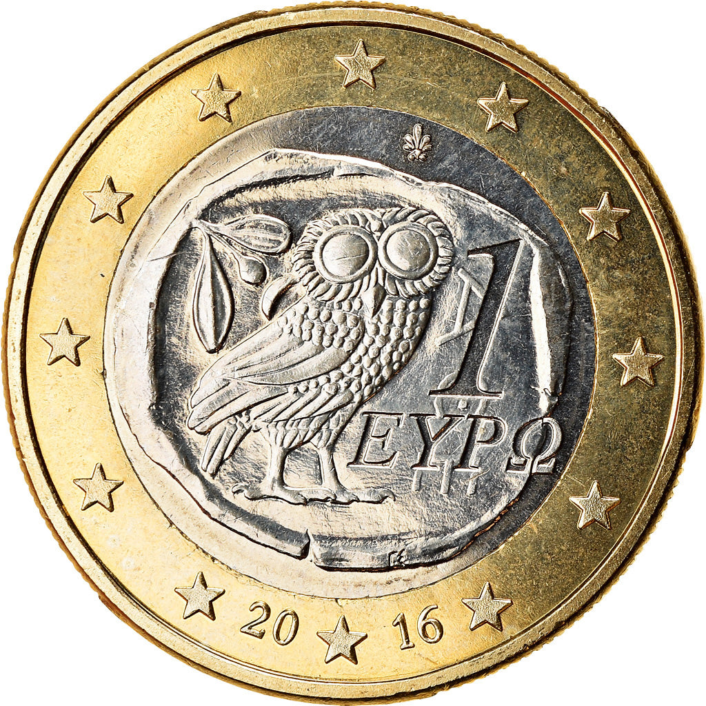Grecia, Euro, 2016, SPL+, Bi-metallico