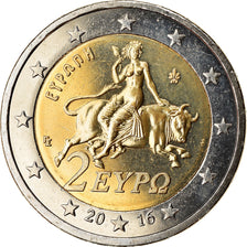 Grecia, 2 Euro, 2016, SC+, Bimetálico