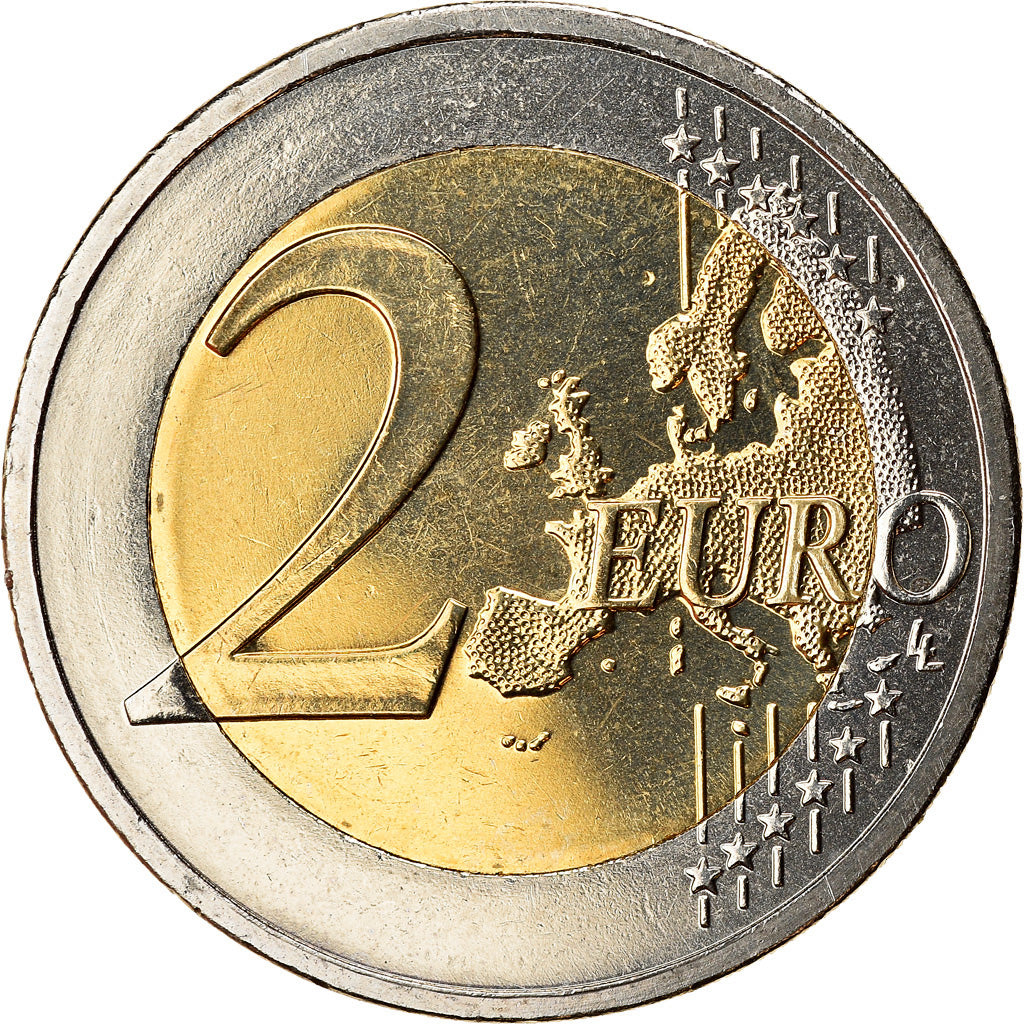 Grecia, 2 Euro, 2016, SC+, Bimetálico