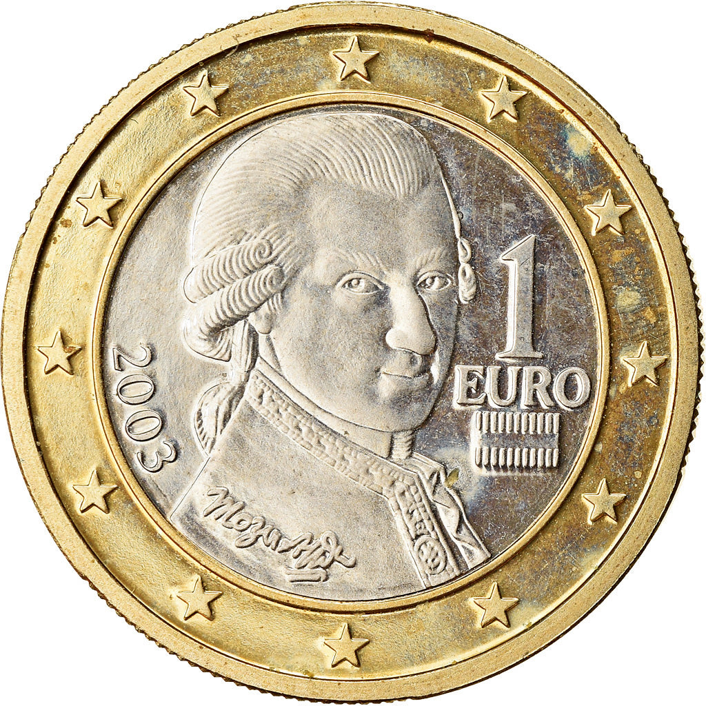 Austria, Euro, 2003, SPL, Bi-metallico, KM:3088