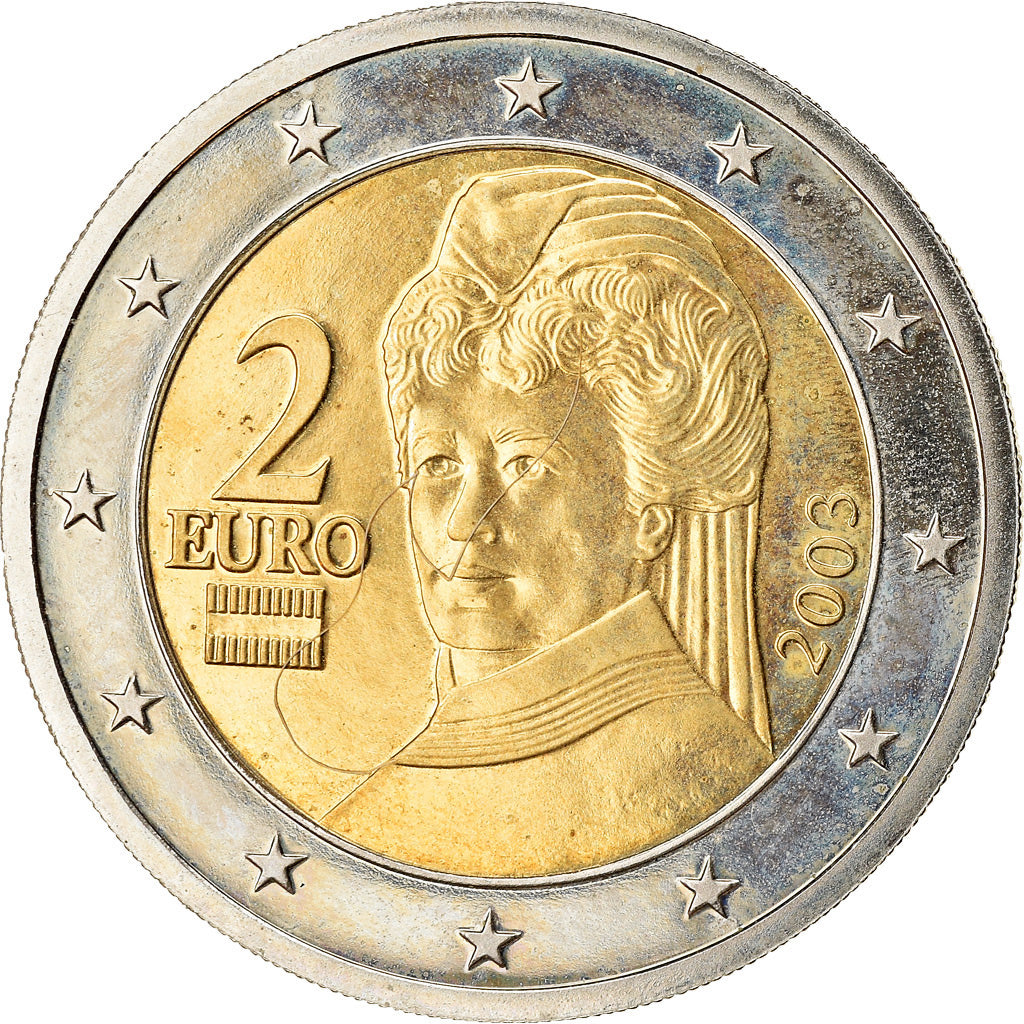 Austria, 2 Euro, 2003, SPL, Bi-metallico, KM:3089