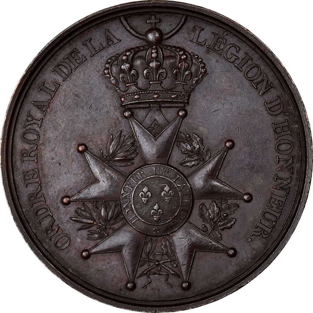 França, Medal, Henri IV, Ordre Royal de la Légion d'Honneur, História, Droz