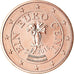 Austria, Euro Cent, 2016, SC, Cobre chapado en acero