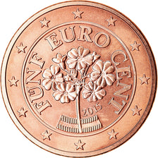 Austria, 5 Euro Cent, 2015, SPL, Acciaio placcato rame