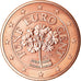 Austria, 5 Euro Cent, 2015, SPL, Acciaio placcato rame