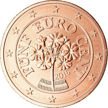 Österreich, 5 Euro Cent, 2016, UNZ, Copper Plated Steel