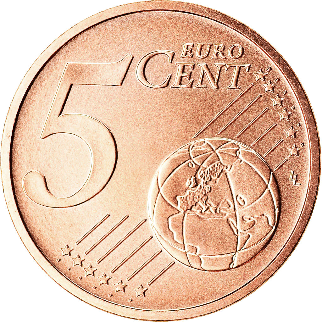 Österreich, 5 Euro Cent, 2016, UNZ, Copper Plated Steel