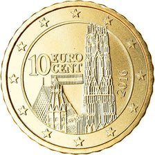 Austria, 10 Euro Cent, 2016, SPL, Ottone