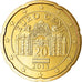 Autriche, 20 Euro Cent, 2015, SPL, Laiton