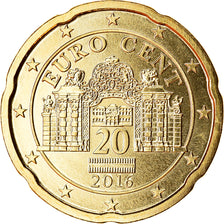 Austria, 20 Euro Cent, 2016, SPL, Ottone