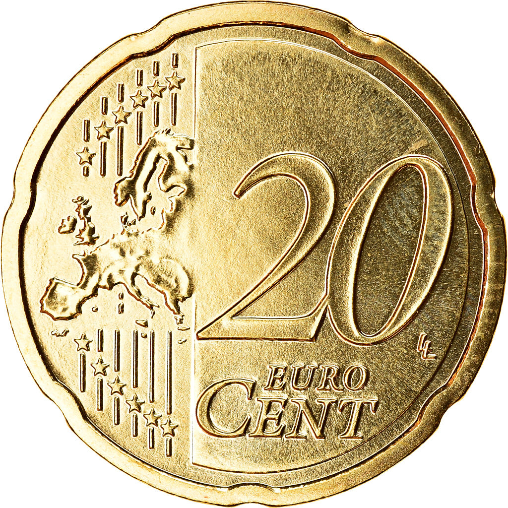 Austria, 20 Euro Cent, 2016, SPL, Ottone