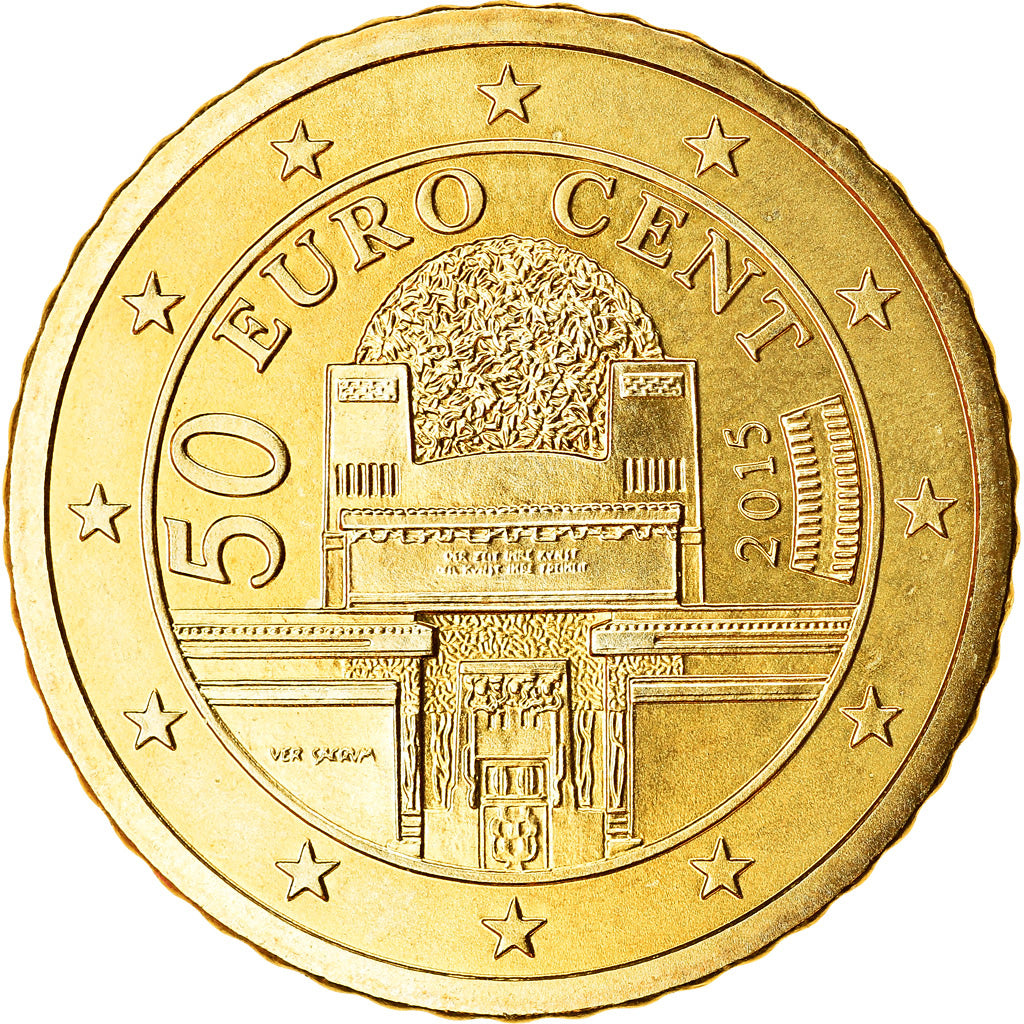 Austria, 50 Euro Cent, 2015, SPL, Ottone