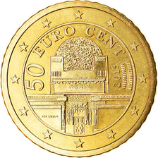 Austria, 50 Euro Cent, 2015, SPL, Ottone