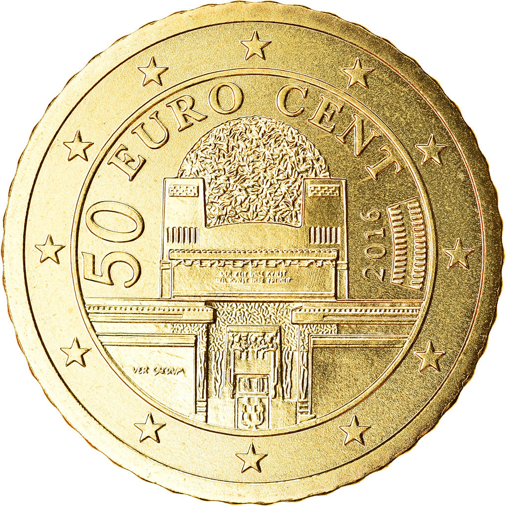 Austria, 50 Euro Cent, 2016, SPL, Ottone