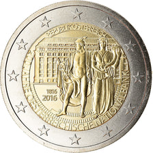 Oostenrijk, 2 Euro, 2016, UNC-, Bi-Metallic