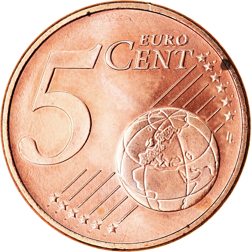 Austria, 5 Euro Cent, 2017, Vienna, MS(63), Miedź platerowana stalą