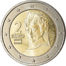 Autriche, 2 Euro, 2017, SPL, Bi-Metallic