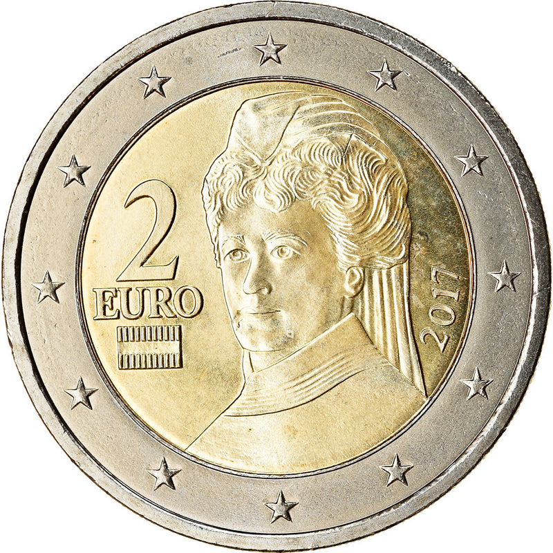 Austria 2 Euro 2017 SC Bimetálico – Numiscorner.com