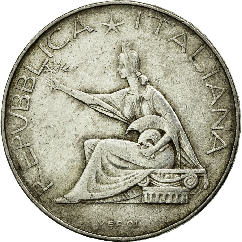 Coin, Italy, 500 Lire, 1961, Rome, EF(40-45), Silver, KM:99