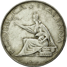Coin, Italy, 500 Lire, 1961, Rome, EF(40-45), Silver, KM:99