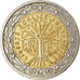 Francia, 2 Euro, 2000, BB, Bi-metallico, KM:1289