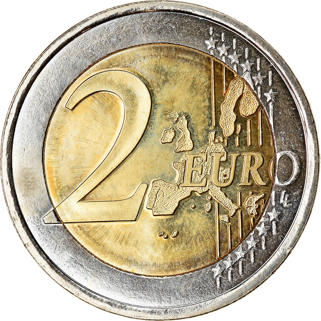 France, 2 Euro, 2002, AU(55-58), Bi-Metallic, KM:1289