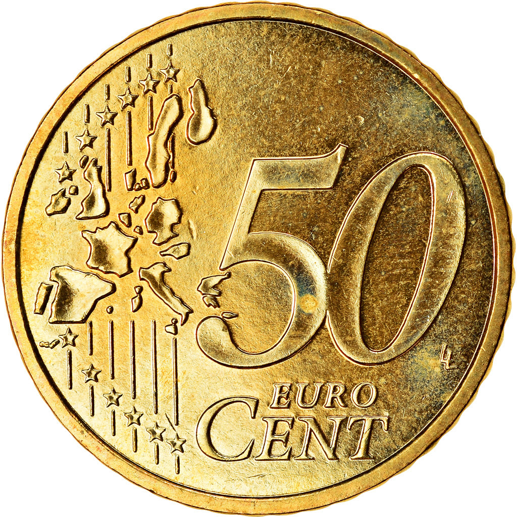 Frankreich, 50 Euro Cent, 2003, VZ, Messing, KM:1287