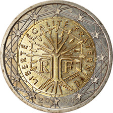 Francia, 2 Euro, 2004, SPL-, Bi-metallico, KM:1289