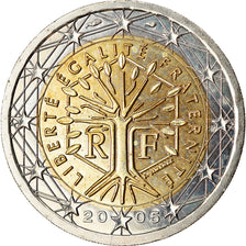 Francia, 2 Euro, 2005, SPL-, Bi-metallico, KM:1289